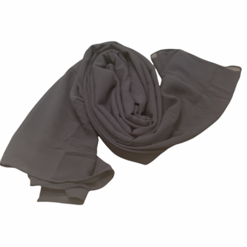 Chiffon sjaal grijs - Hafsa Boutique Online