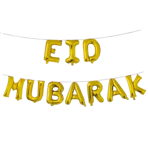 eid-mubarak-ballonnen-folie-goud